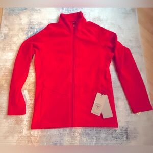 Rossignol Men’s Classique Sports Full Zipper Red Jacket